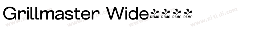 Grillmaster Wide字体转换 Grillmaster Wide字体转换